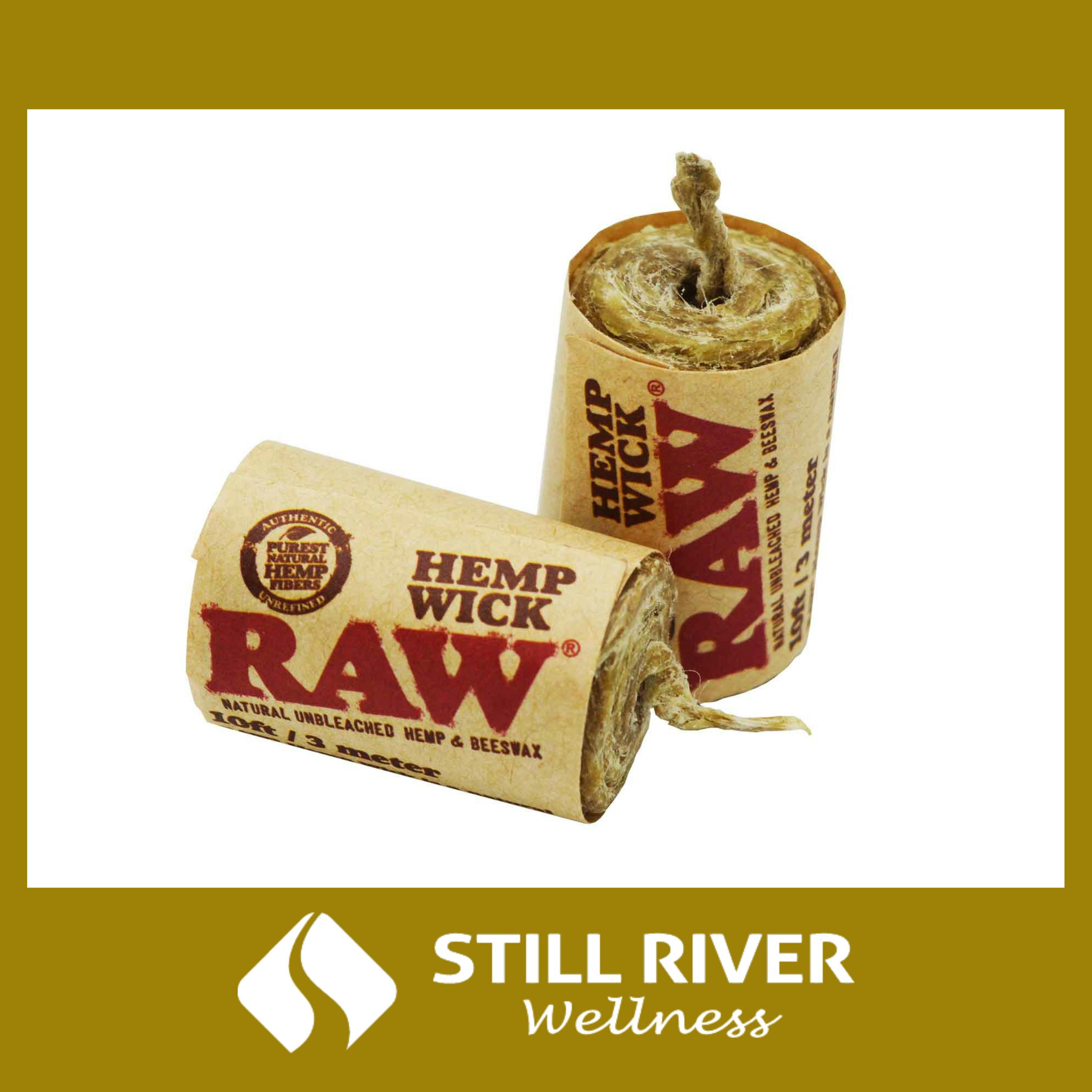 Raw Hemp Wick 10'  Still River Wellness (Rec)